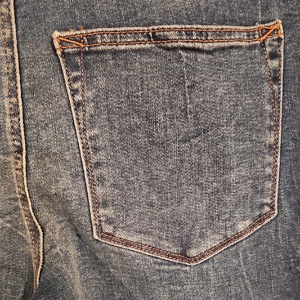 Maurices Dark Wash Distressed Skinny Jeans - Picture 4 of 12